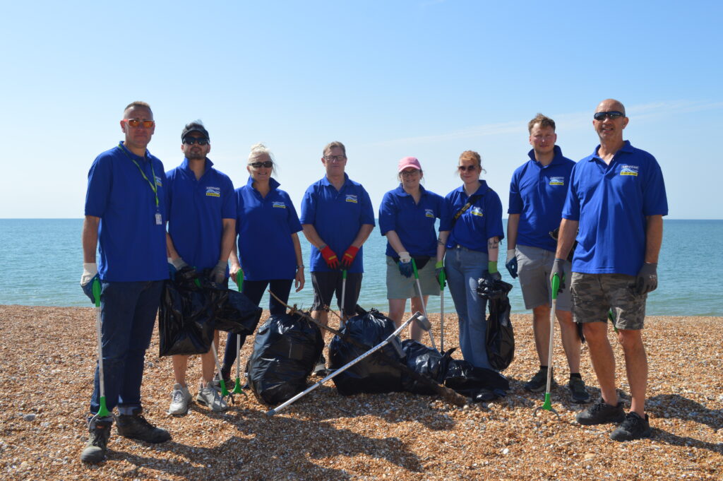 Cappagh Browne team on a beach